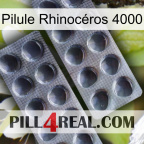 Pilule Rhinocéros 4000 31